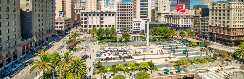 ways to spend one day in San Francisco - Union Square