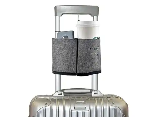 riemot Luggage Travel Cup Holder Free Hand Drink Carrier