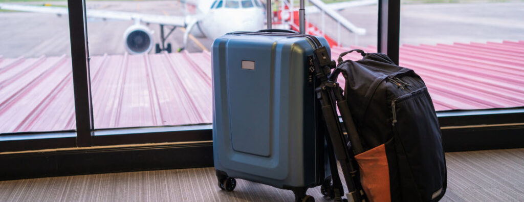 Tips To Save Money On Travel - Luggage at airport