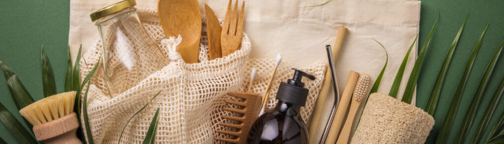 Tips for eco-friendly travel - eco friendly bathroom gear