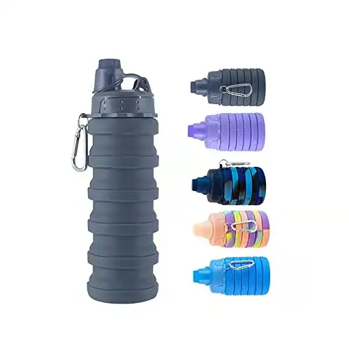 KCZ Collapsible Travel Water Bottle