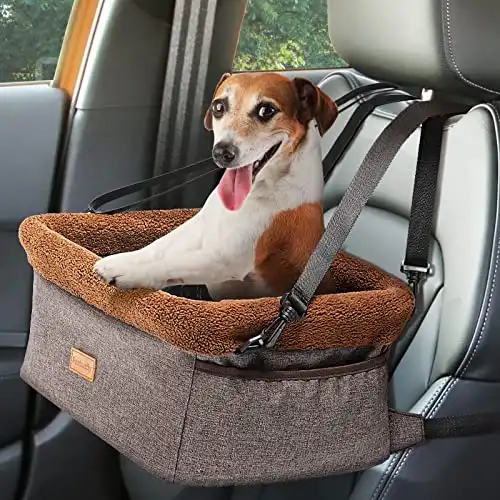 Fostanfly Dog Car Seat for Small Dogs