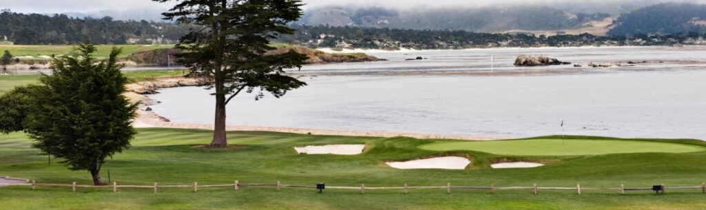 Travelling with Golf Clubs - pebble beach