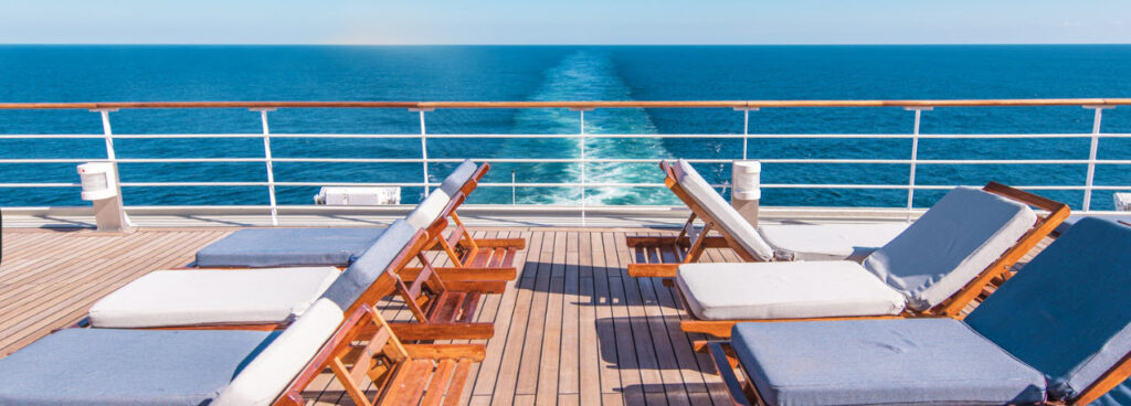 Must Pack Items For Going on a Cruise - cruise deck