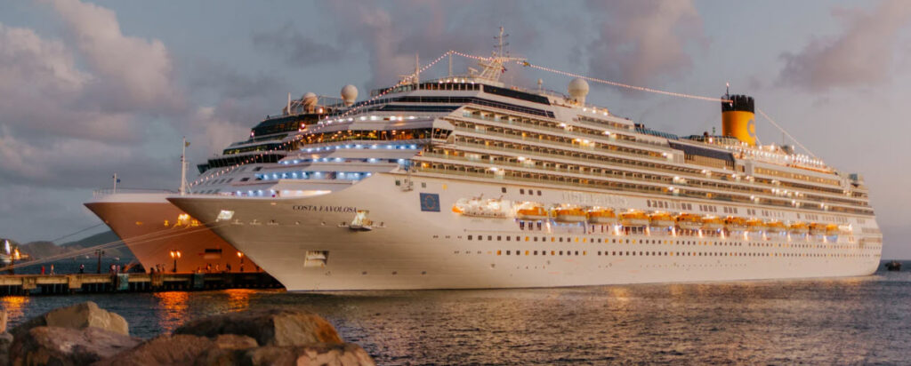 Must Pack Items For Going on a Cruise - cruise ship at night