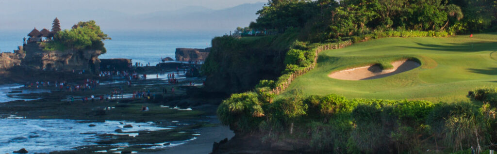 Best Golf Courses in Bali - uluwatu and golf course