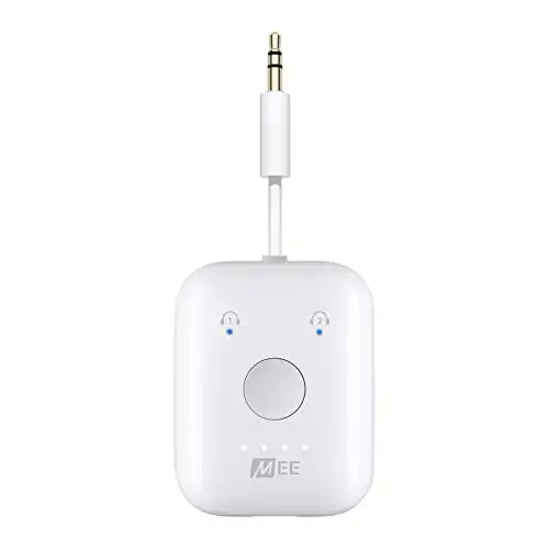 MEE audio Connect Air in-Flight Bluetooth Wireless Audio Transmitter Adapter