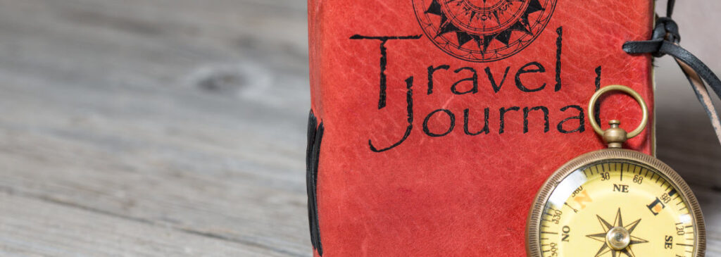 Best travel journals - travel journal and compass