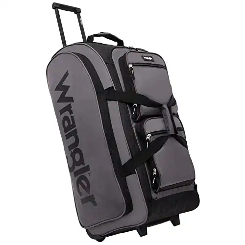 Wrangler Wesley Rolling Duffel Bag