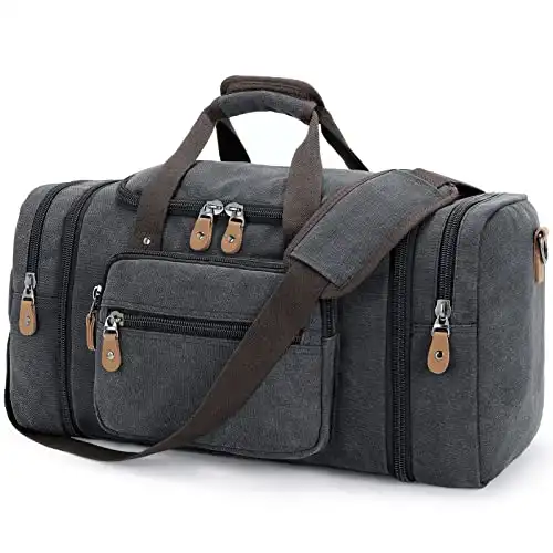 Plambag Canvas Duffle Bag for Travel