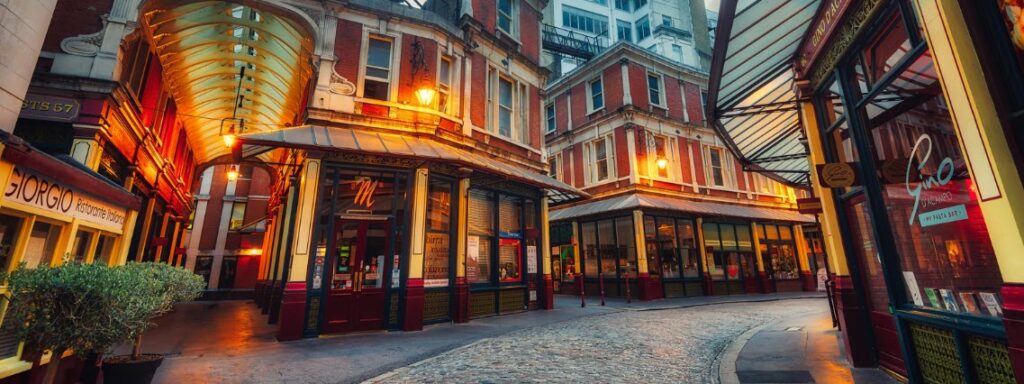 Where Did They Shoot Harry Potter - Leadenhall Market