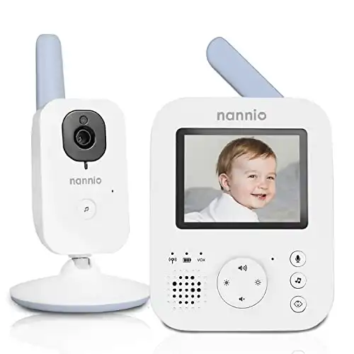 nannio Baby Monitor Hero2 Video Baby Monitor