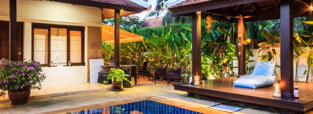 Best Luxury Resorts in Phuket - hotel resort villa with deck