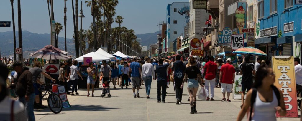 Best Vacations in California for Families - Venice beach