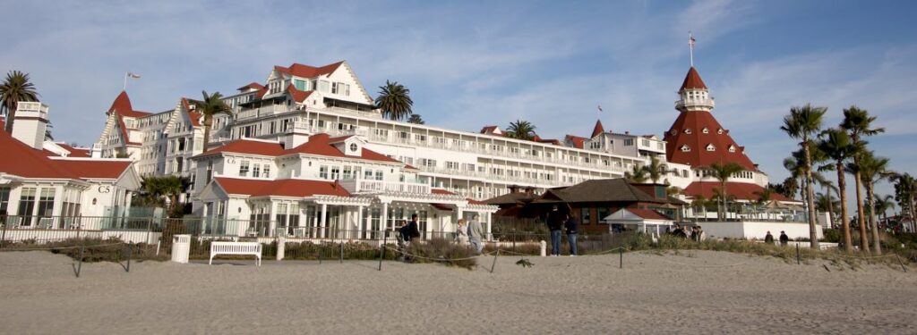 Where did they shoot Top Gun - Hotel del Coronado san diego