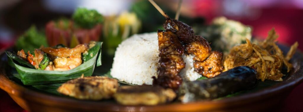 best restaurants in Bali - nasi campur