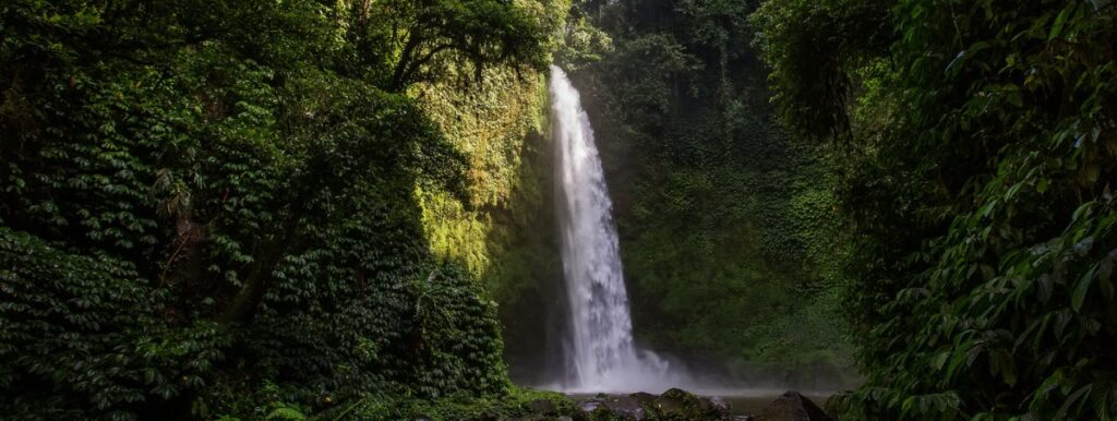 best waterfalls in bali - Nungnung Waterfall