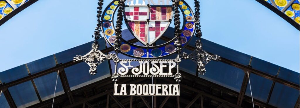 ways to spend one day in Barcelona - La Boqueria Market