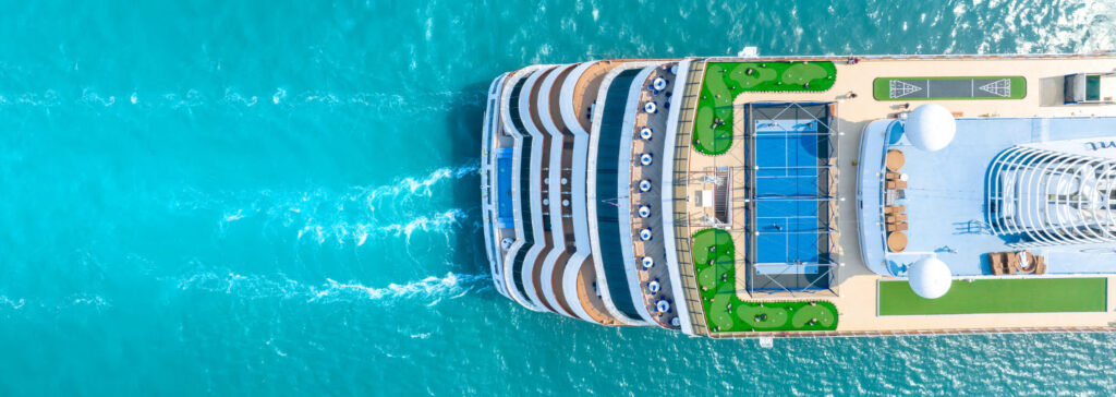 Best Cruises from Florida for Families - Cruise ship with mini golf