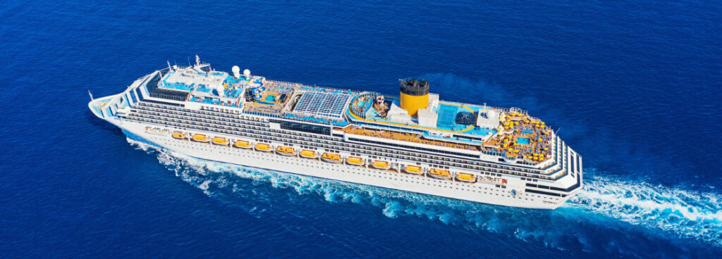 Best Cruises from Los Angeles for Families - cruise ship with kids slides