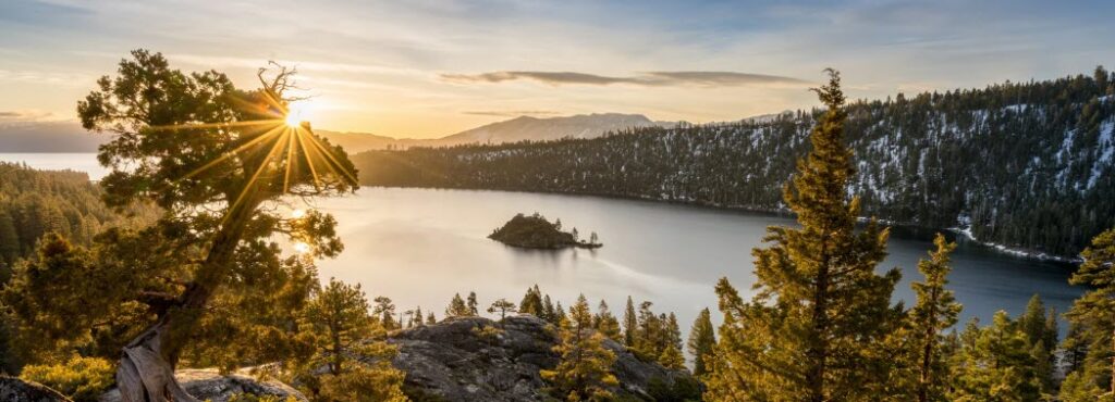 Best Places To Watch The Sunrise In California - Lake Tahoe