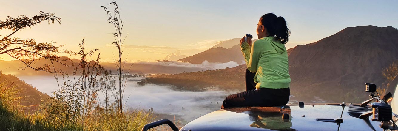 Best Places to Watch the Sunrise in Bali - mount batur