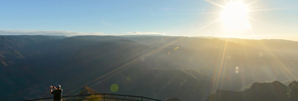 Best Places to Watch the Sunrise in Hawaii - Waimea Canyon