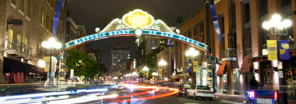 Ways To Spend One Day In San Diego - Gaslamp district