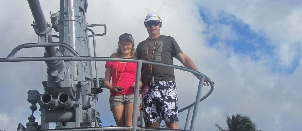 ways to spend one day in honolulu - me at Pearl Harbor