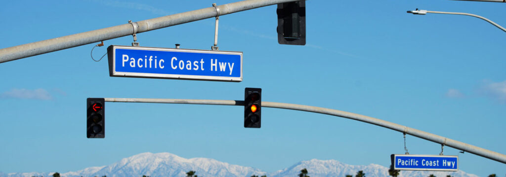 Best Road Trips in Southern California - PCH signs