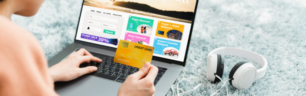 Best Travel Credit Cards - using card to book