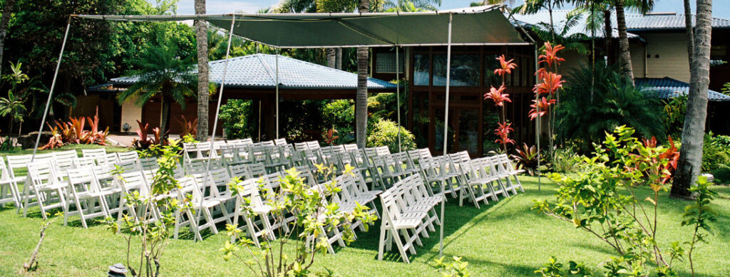 Best Wedding Locations on Maui - Garden wedding