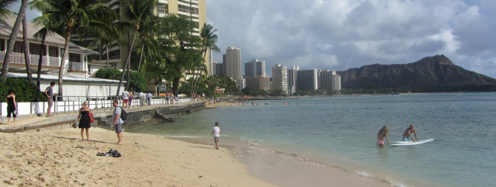 best beaches in hawaii for swimming - Waikiki