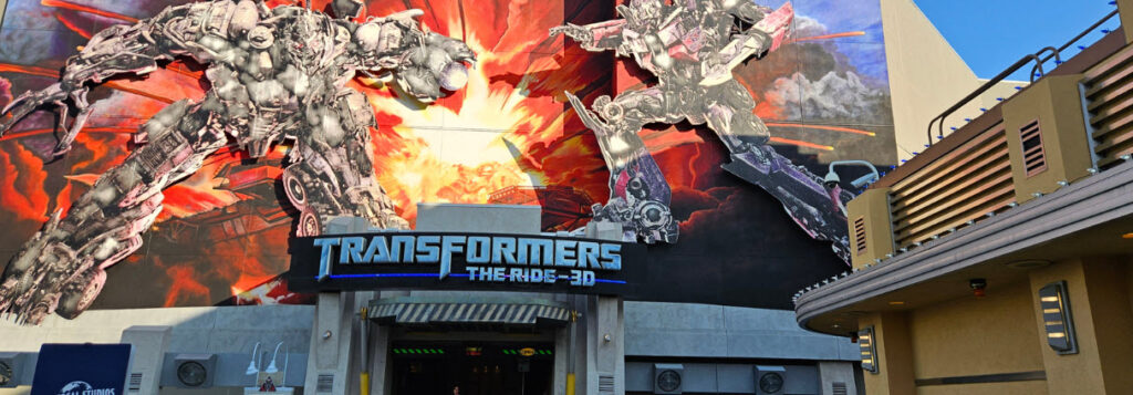 Best Hotels Near Universal Studios Los Angeles - Transformers ride