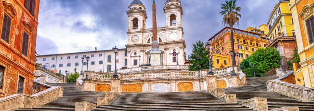 Most Visited Cities by Tourists in 2023 - Rome's Spanish Steps