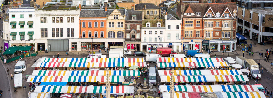 Things to Do in Cambridge UK - Cambridge Market Square