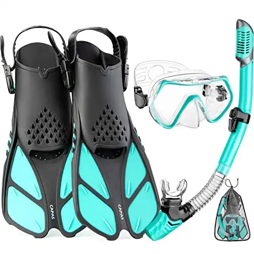 CAPAS Travel Size Snorkeling Gear