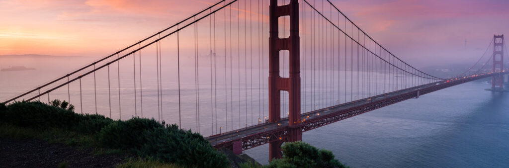 Places to Watch the Sunset in California - Battery Spencer, Sausalito