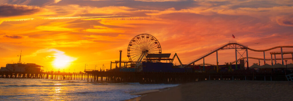 Places to Watch the Sunset in California - Santa Monica