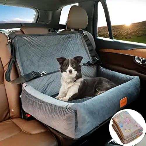 BOCHAO Dog Car Seat for Large Dogs